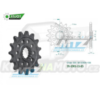 Kolečko řetězové (pastorek) 1901-15zubů ESJOT 50-32024-15S - KTM 125+150+200+250+300+360+380SX+EXC + 250+350+400+450+500+520+525+530SXF+EXCF + SMR+Freeride + Husaberg TE+FE + Husqvarna TC+TE+FC+FE + Gas-Gas MC+MCF+EC+ECF + Beta RR + Maico+Polaris