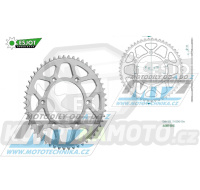 Rozeta řetězová (převodník) Dural 0897-53zubů ESJOT 51-32065-53 - barva stříbrná - KTM 125SX+ 250SXF+360EXC+400EXCF+300XC+450XCF+440MX+790 Adventure+620 EGS+690 Duke+125LC2 +350LC4+525SMR+690SMC + Husaberg + Husqvarna TC125+TC250 + TE250+TE300 + FC25