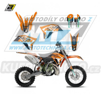 Polepy na motocykl (sada polepů Dream) KTM 65SX / 09-15 - typ polepů Dream4