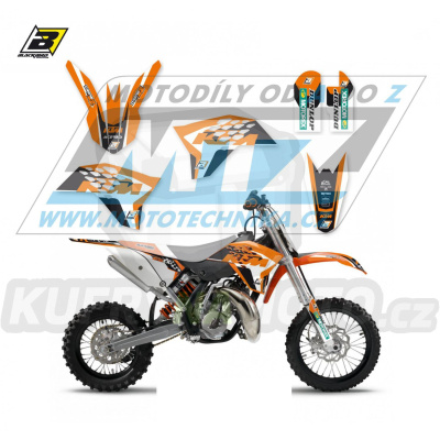 Polepy na motocykl (sada polepů Dream) KTM 65SX / 09-15 - typ polepů Dream4