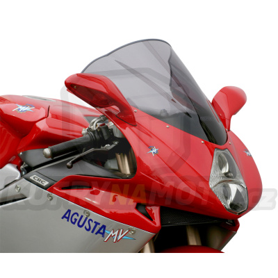 Moto plexi MRA MV Agusta F4 1000 - 2009 typ racing R černé
