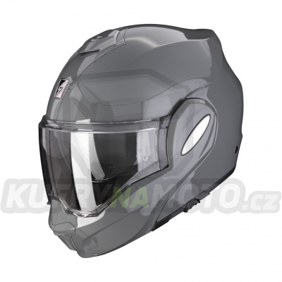 Moto přilba SCORPION EXO-TECH EVO solid cementově šedá