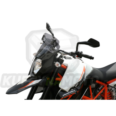 Moto plexi MRA KTM 990 Supermoto SM SMR 2008 - typ varioturistické VT kouřové