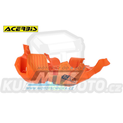 Kryt pod motor Acerbis Husqvarna TC250+TX300i / 23 + KTM 250SX+300SX+250XC TPI+300XC TPI / 23 - barva oranžová