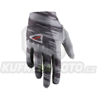 LEATT rukavice DBX 1.0 GRIPR GLOVE SletE barva šedá velikost M