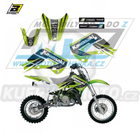 Polepy na motocykl (sada polepů Dream) Kawasaki KX65 / 00-23 - typ polepů Dream4