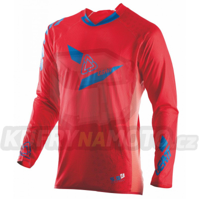 LEATT chráničová košile CROSS MODEL GPX 5.5 ULTRAWELD RED/BLUE barva červená/modrá velikost L