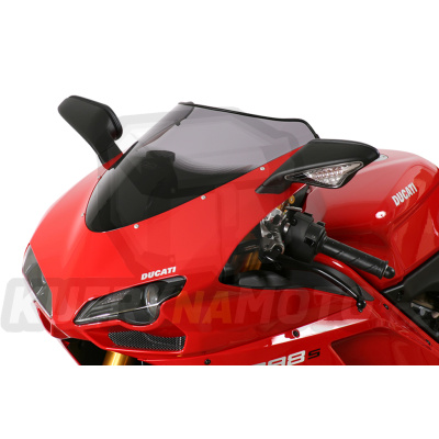 Moto plexi MRA Ducati 848 všechny r.v. typ originál O červené