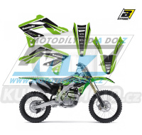 Polepy na motocykl (sada polepů Dream) Kawasaki KXF250 / 13-16 - typ polepů Dream4