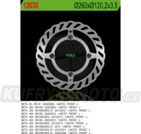 Brzdový kotouč moto NG 1263X