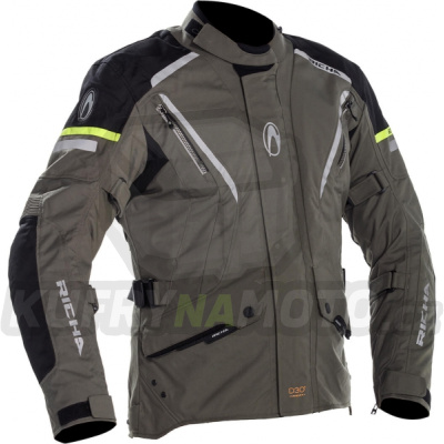 Moto bunda RICHA CYCLONE GORE-TEX titanová