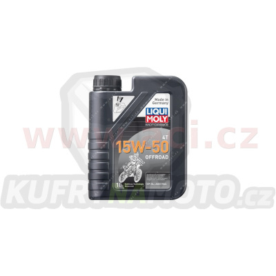 LIQUI MOLY Motorbike 4T 15W50 Offroad, plně syntetický motorový olej 1 l