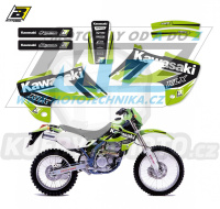 Polepy na motocykl (sada polepů Dream) Kawasaki KLX250 / 93-97 - typ polepů Dream4