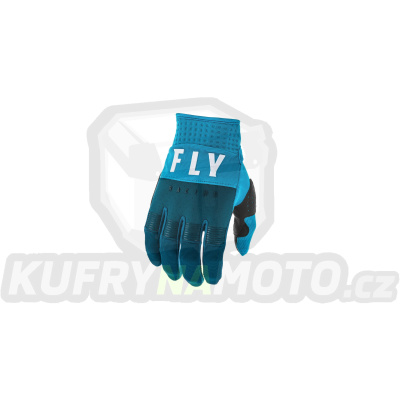 rukavice F-16 2020, FLY RACING (navy/modrá/bílá)