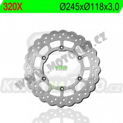 Brzdový kotouč moto NG 320X