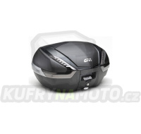 Givi V47NNT TECH kufr GIVI černý (Monokey) s čirými odrazkami a černým víkem, objem 47 ltr. – akce