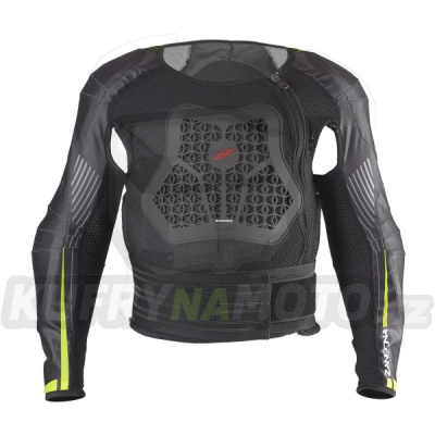 Dětský kompletní chránič ZANDONA NETCUBE JACKET KID X9 5679/K černo/neonově žlutý LEVEL2