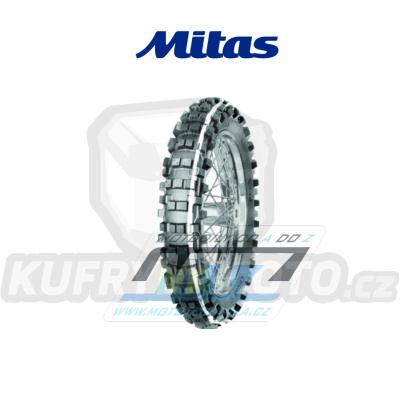 Pneu Mitas 120/90-19&quot; C16 Winter ICE (bílý pruh) 66N TT - zimní směs Winter Friction