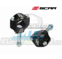 Klemy řidítek - pro řidítka 28,6mm (hlavní šroub - 12mm) Scar Racing - pro originální brýle Kawasaki KXF250+KXF450