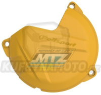 Kryt spojkového víka KTM 250SXF / 13-15 + 350SXF / 11-15 + 250EXCF / 14-16 + 350SXF / 11-15 + 350EXCF / 12-16 + 350 Freeride / 12-17 + Husqvarna FC250+FC350+FE250+FE350 + Husaberg FE250+FE350 - barva žlutá