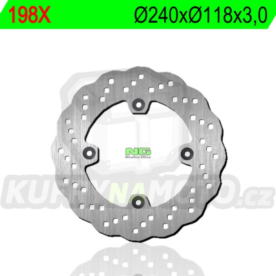 Brzdový kotouč moto NG 198X