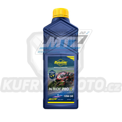 Olej motorový motocyklový Putoline N-TECH ROAD PRO R+ 10W50 (balení 1L)