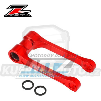 Kost přepákování ZETA RSL-LOW Lowering Link Kit - ZETA ZE56-05862 - KTM 125SX+150SX+250SX + 250SXF+350SXF+450SXF / 23-25 + Husqvarna TC125+TC250 + FC250+FC350+FC450 / 23-25 + TE+FE / 24-25 + Gas-Gas MC+MCF+EC+ECF - červená