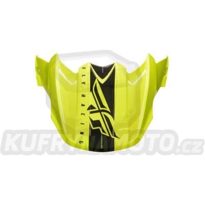 kšilt pro přilbu F2, FLY RACING - USA (Hi-Vis/žlutá)