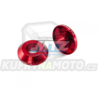 Kryty osy (rozpěrky) zadního kola ZETA Fast Spacer - ZETA ZE93-2302 - Suzuki RMZ250 / 04-18 + RMZ450 / 08-18 - červené