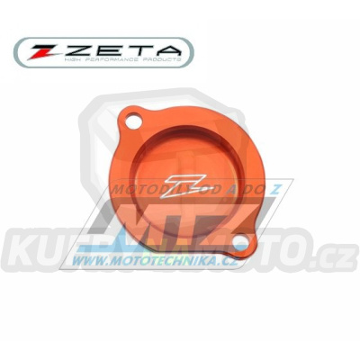 Víko olejového filtru - ZETA ZE90-1417 - KTM 250SXF+450SXF+520SX+540SX + 250EXCF+400EXC+450EXC+520EXC+525EXC + 450SMR+525SMR + 950 Adventure + 990 Superduke+990 Supermoto + 450ATV+525ATV - oranž