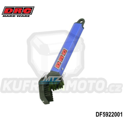 Kartáč na řetěz DRC Chain Brush ALU - DRC D59-22-001 - modrý