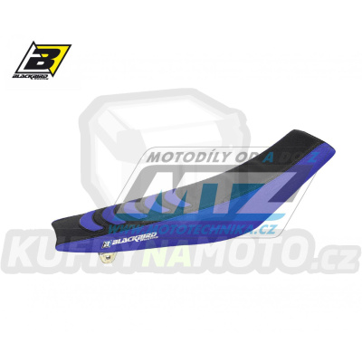 Sedlo kompletní Yamaha YZF250 / 14-18 + YZF450 / 14-17 + WRF250 / 15-19 + WRF450 / 16-18 - barva černo-modrá - typ potahu DG3 - standardní výška