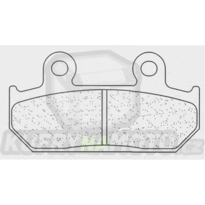 Brzdové destičky CL Brakes  2252 směs S4 - akce