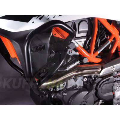 Padací rámy RD Moto CF122KD KTM 690 Supermoto / SMC-R 2019-2021 černá matná- vrchní