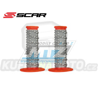 Rukojeti/Gripy Scar X2R Grips Dual Compound - oranžové