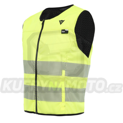 Airbagová vesta DAINESE SMART JACKET HI VIS D-AIR reflexní fluo žlutá