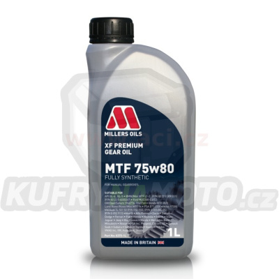 MILLERS OILS XF PREMIUM MTF 75w80 1l