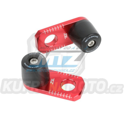 Padáky do osy zadního kola ZETA ZE93-6152 - Honda CRF250L+CRF250M / 12-20 + CRF250 Rally / 17-20 + CRF300L+CRF300 Rally / 21-22 - červené