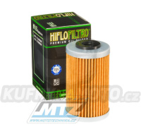 Filtr olejový HF655 (HifloFiltro) - Husaberg FE250+FE390 Enduro+FE450 Enduro + FE501 + FE570 Enduro + Husqvarna FC450 + FE450 + KTM 250EXCF + 250XCF + 450EXC + 450XCF + 450XCW + 500EXC + 690 Supermoto R