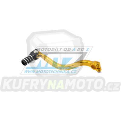 Řadička (řadicí páka) Suzuki RM80+RM85 / 89-22 - zlatá