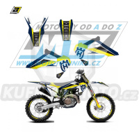 Polepy na motocykl (sada polepů Dream) Husqvarna FC250+FC350+FC450 + TC125+TC250 / 19-22 + FE250+FE350+FE450+FE501 + TE125+TE250+TE300 / 20-23 - typ polepů Dream4