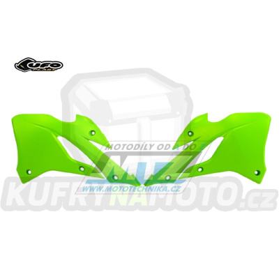 Spojlery Kawasaki KX85 / 22-25 - barva FLUO zelená (neon zelená)