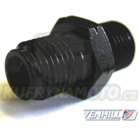 Adaptér (šroub) Venhill POWERHOSEPLUS 3/70125A/BLACK 10x1.25mm konkávní černá