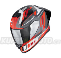 Moto přilba SCORPION EXO-R1 EVO II AIR VITAL šedo/bílo/červená