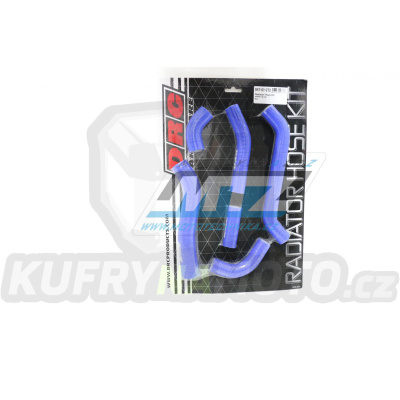 Hadice chladiče DRC RADIATOR HOSE KIT - DRC D47-01-272 - Kawasaki KXF450 / 06-08 + KLX450R / 08-15 - modré (sada 6ks)