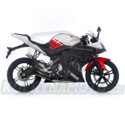 Výfuk Leo Vince Yamaha YZF-R 125 2008 - 2013 GP STYLE BLACK LVKN1114-8124B