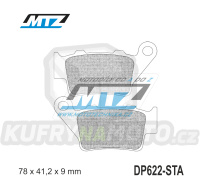 Destičky brzdové DP622-STA - směs Standard