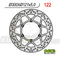 Brzdový kotouč moto NG 122