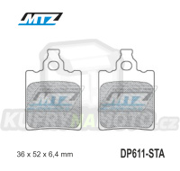 Destičky brzdové DP611-STA - směs Standard