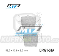 Destičky brzdové DP921-STA - směs Standard